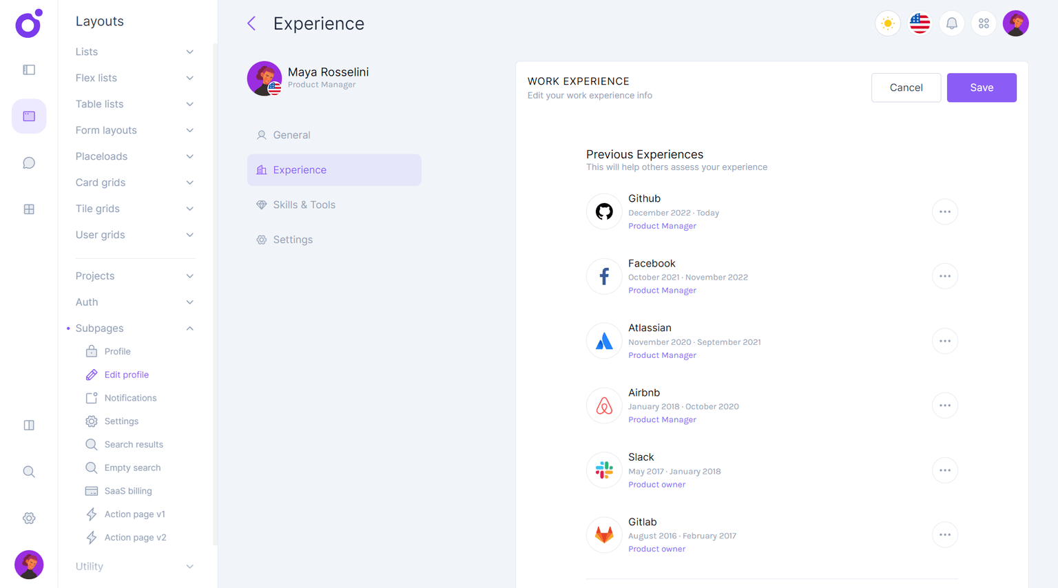Tairo - Edit profile 2